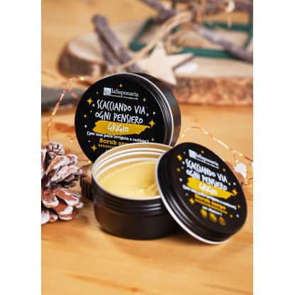 Ginger and Apricot Body Scrub with Vitamin C