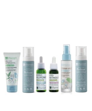 Face - Combination skin routine