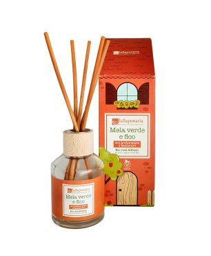 Eco profumatore a bastoncini - Mela verde e Fico