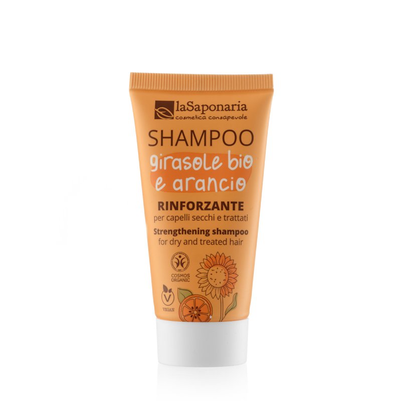 Travel-size Strengthening Shampoo - Organic Sunflower and Orange