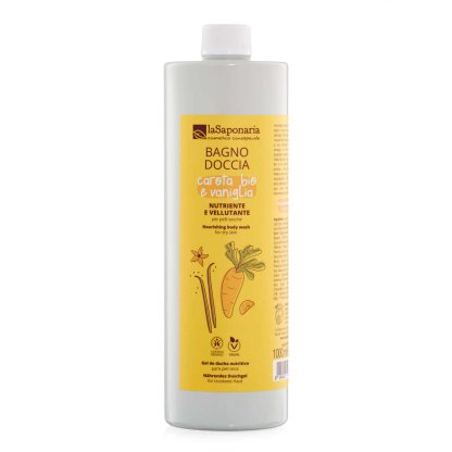 Delicate body cleanser carrot & vanilla – Dolce schiuma